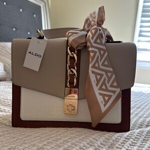 Aldo Women's Tan and Brown Handbag
